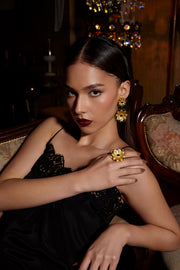 Astraea Garnet earrings