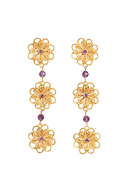 Astraea Amethyst earrings