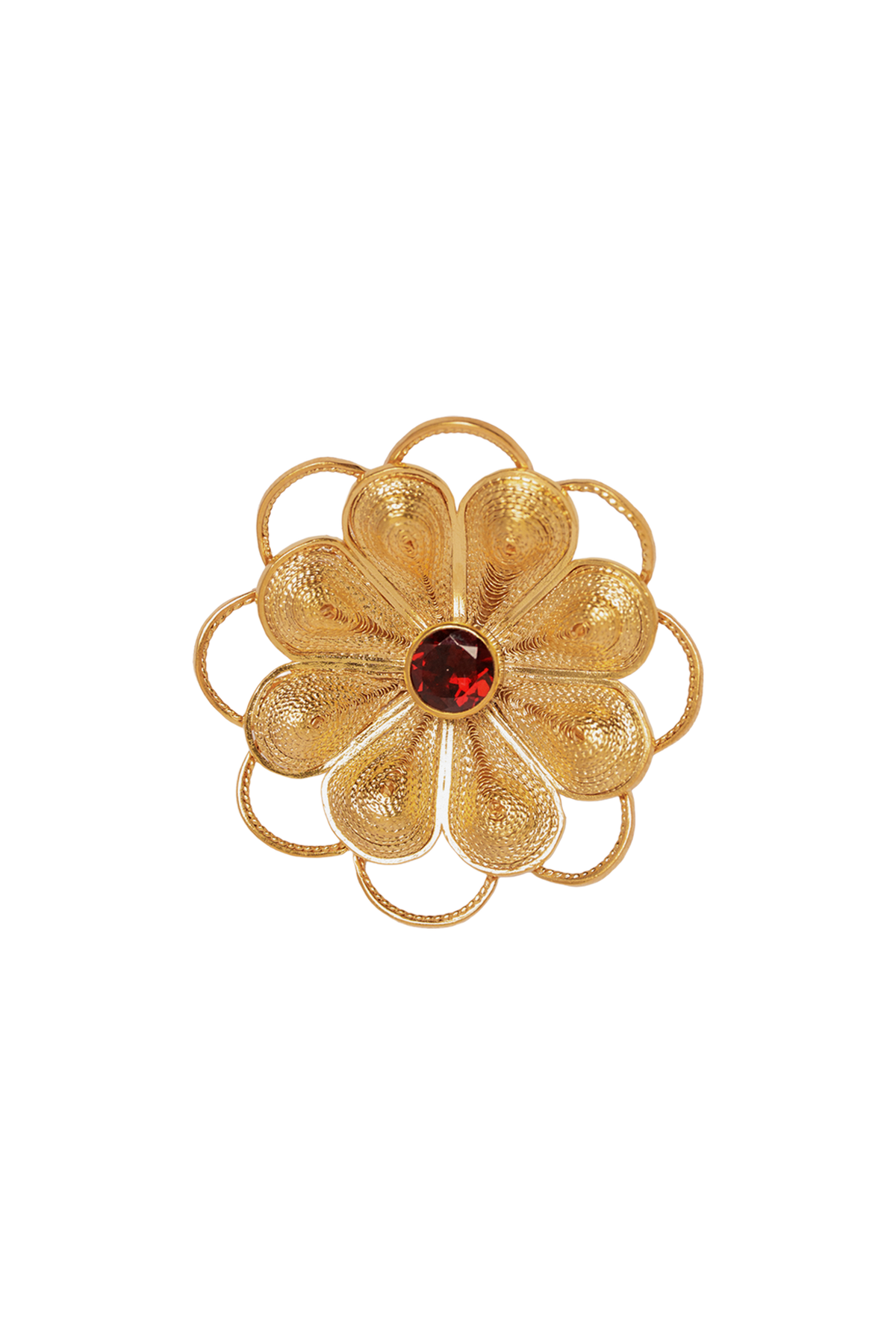 Astraea Garnet ring