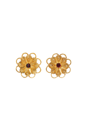 Astraea Garnet earrings