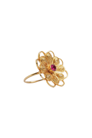 Astraea Rubellite ring