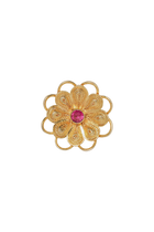 Astraea Rubellite ring