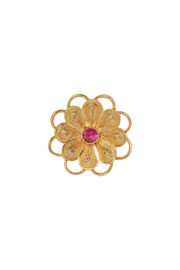 Astraea Rubellite ring