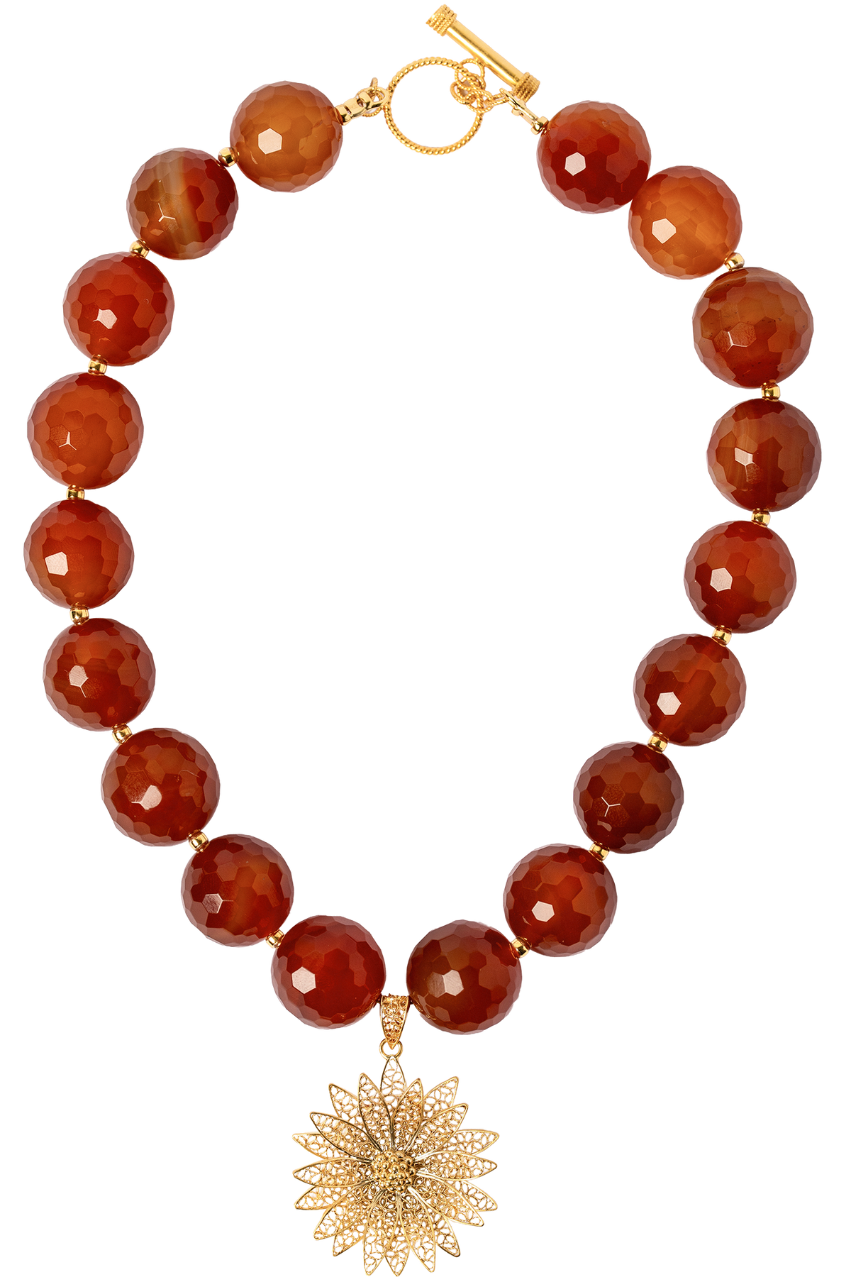 Camila Carnelian necklace