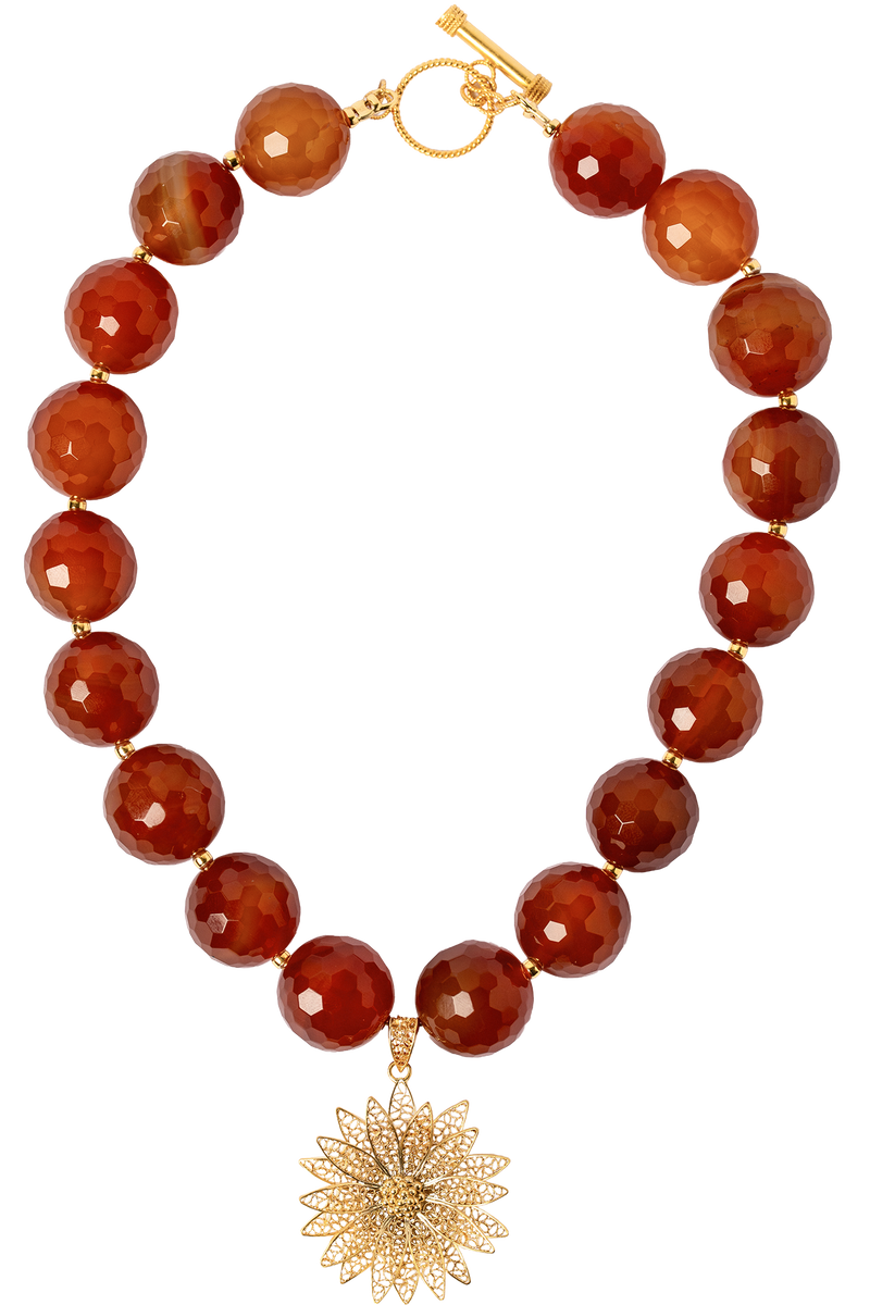 Camila Carnelian necklace