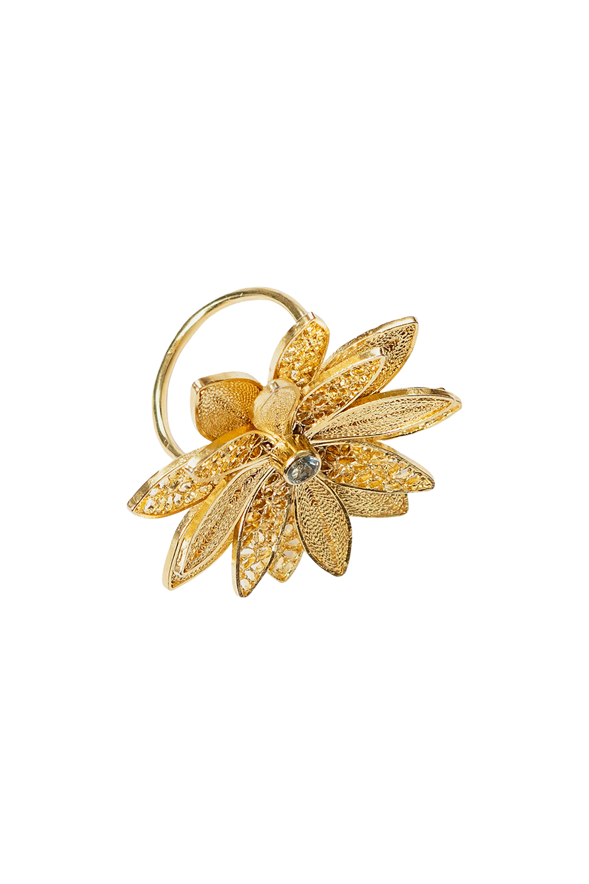 Dahlia Aquamarine ring
