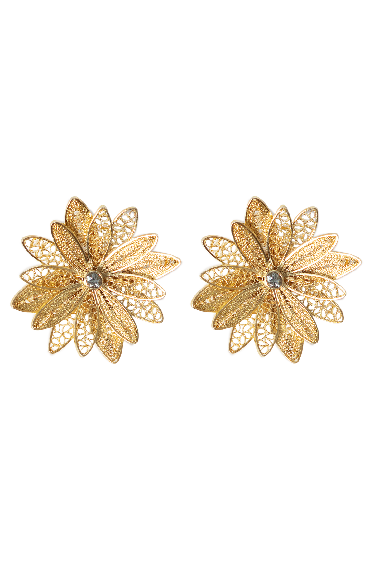 Dahlia Aquamarine Stud earrings