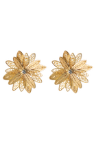 Dahlia Aquamarine Stud earrings