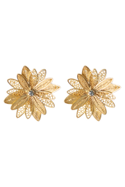 Dahlia Aquamarine Stud earrings