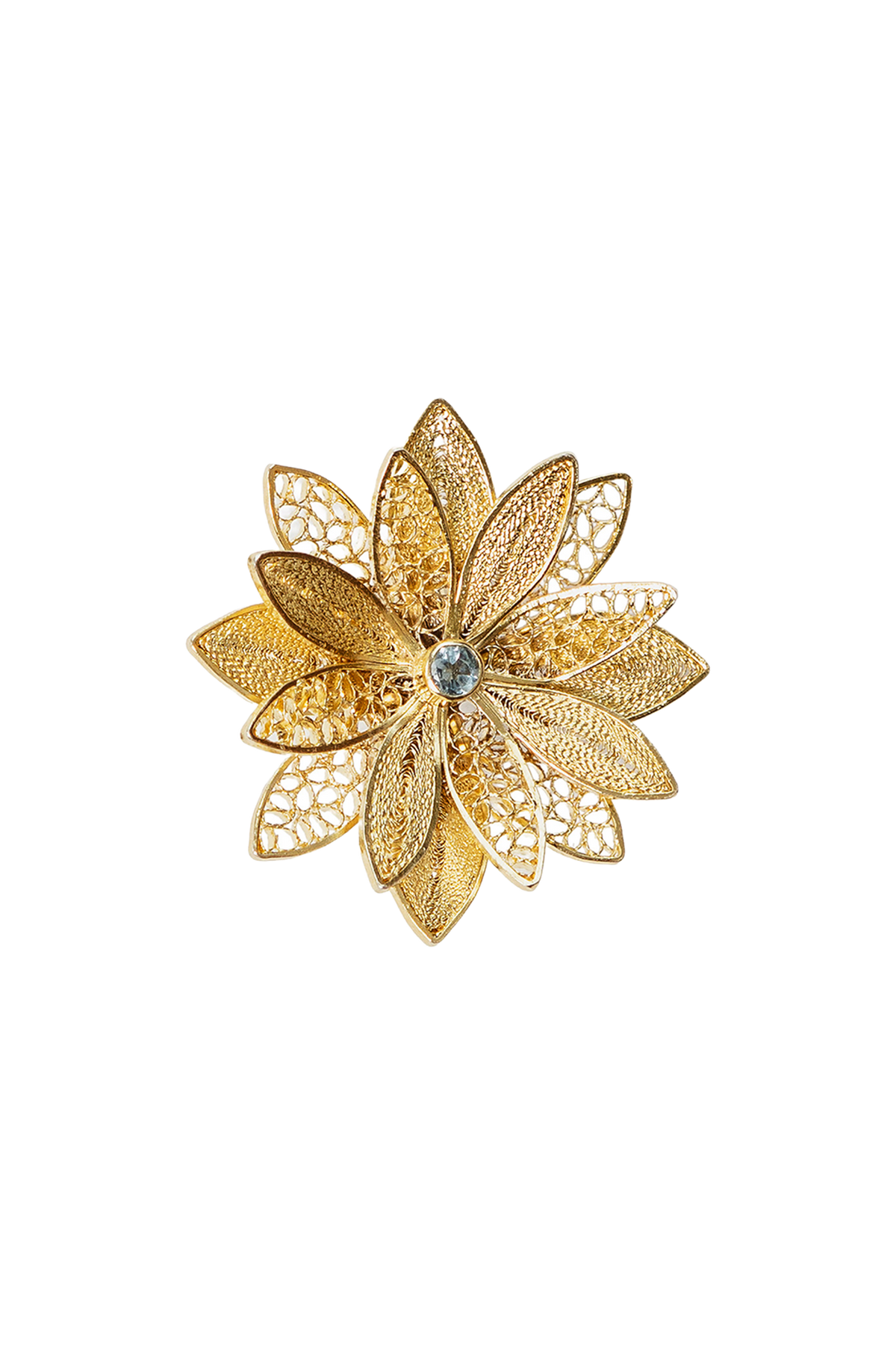 Dahlia Aquamarine ring