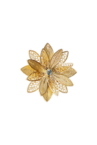 Dahlia Aquamarine ring