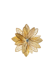 Dahlia Aquamarine ring