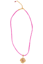 Dahlia Rubellite necklace