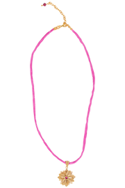 Dahlia Rubellite necklace