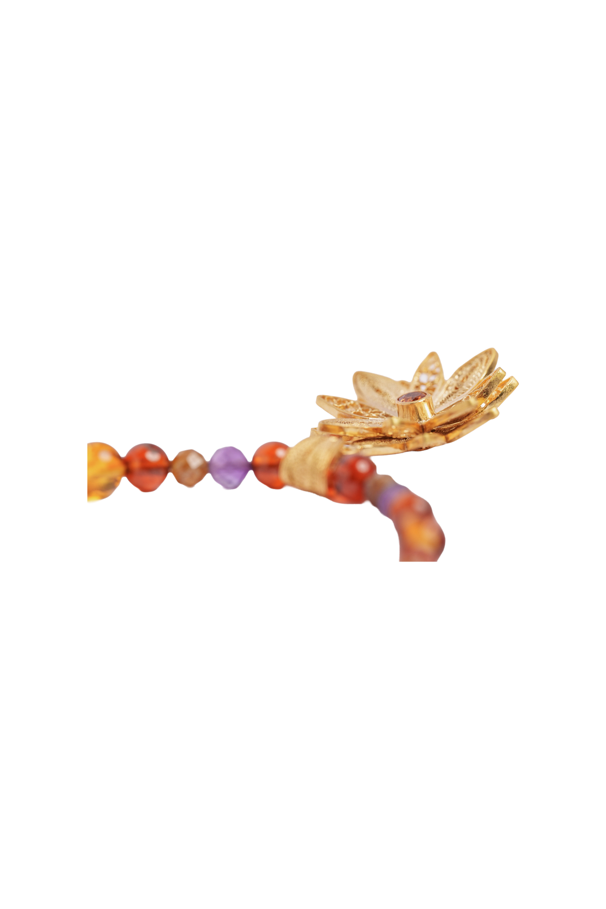 Dahlia Spessartine necklace