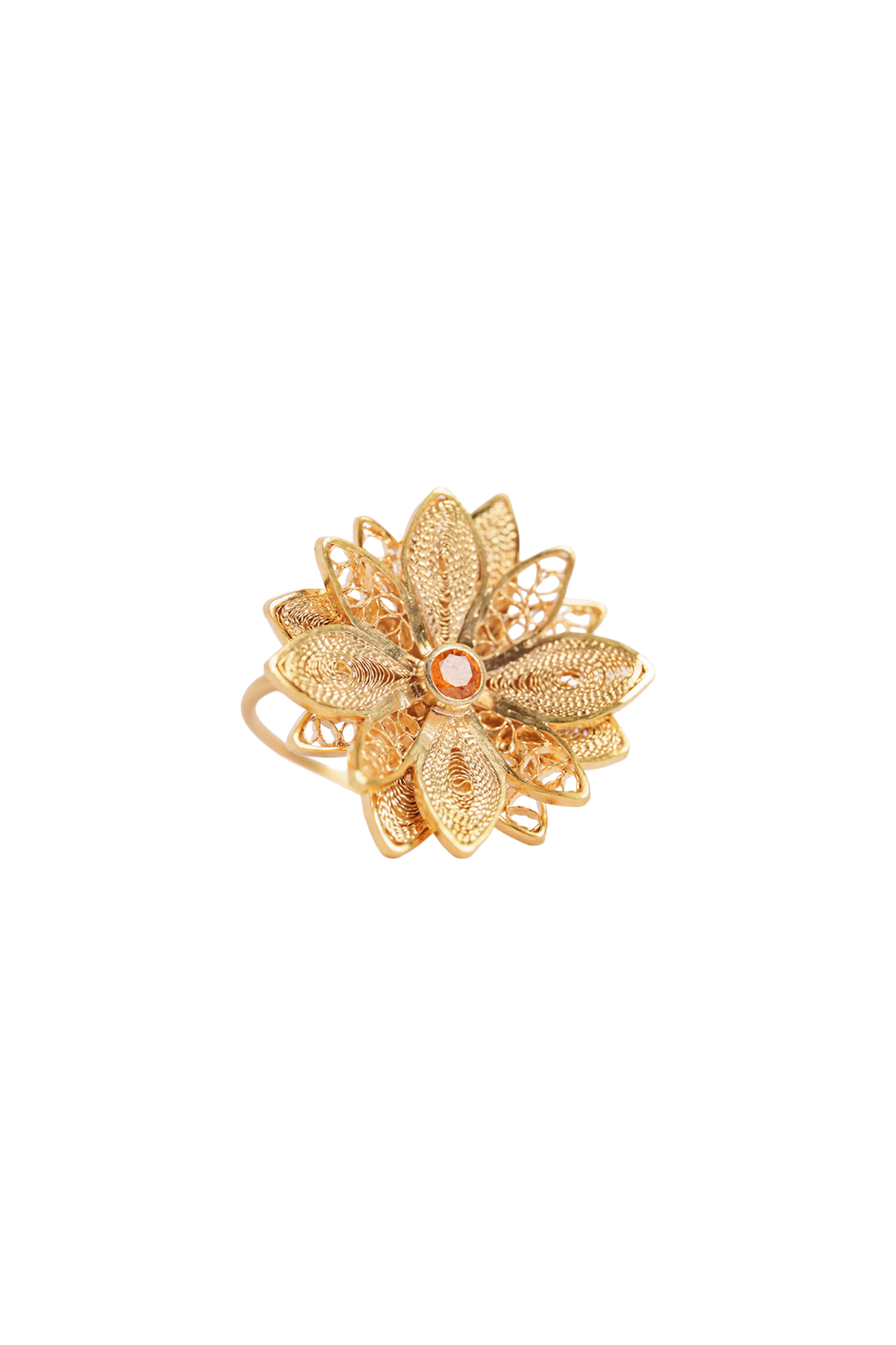 Dahlia Spessartine ring