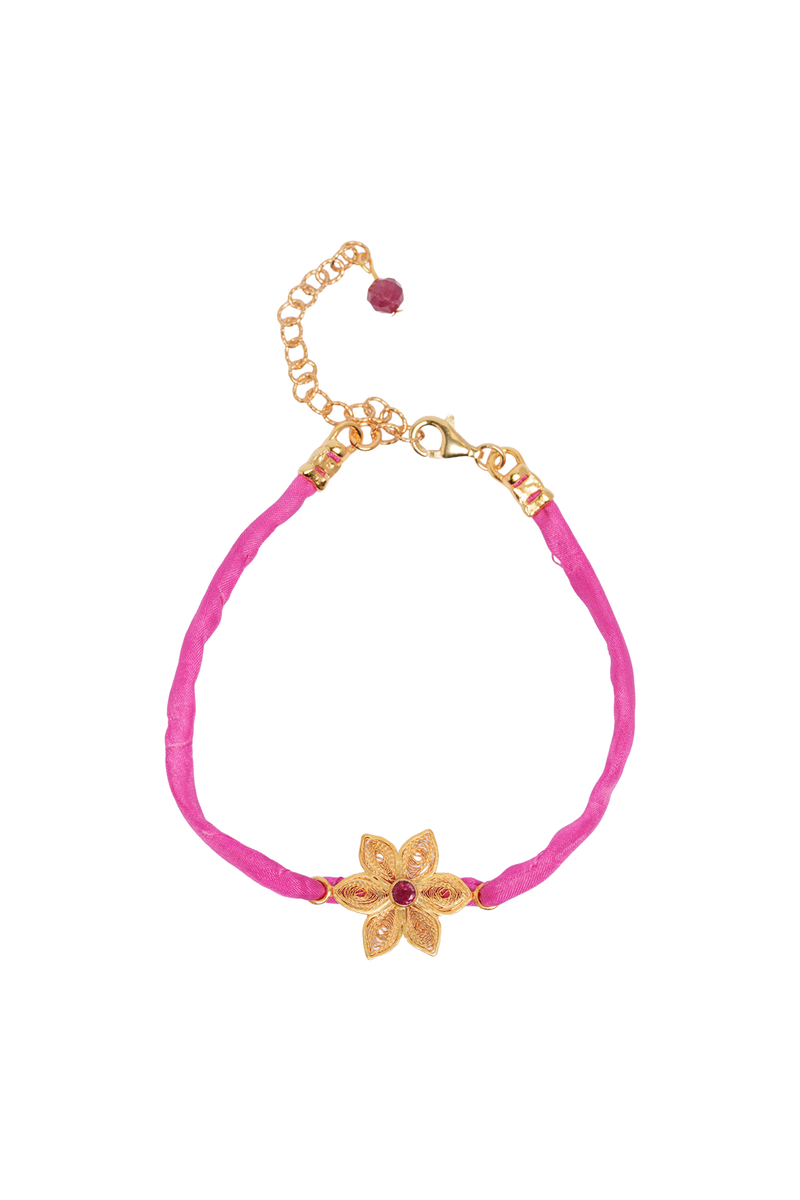 Lily Rubellite armband
