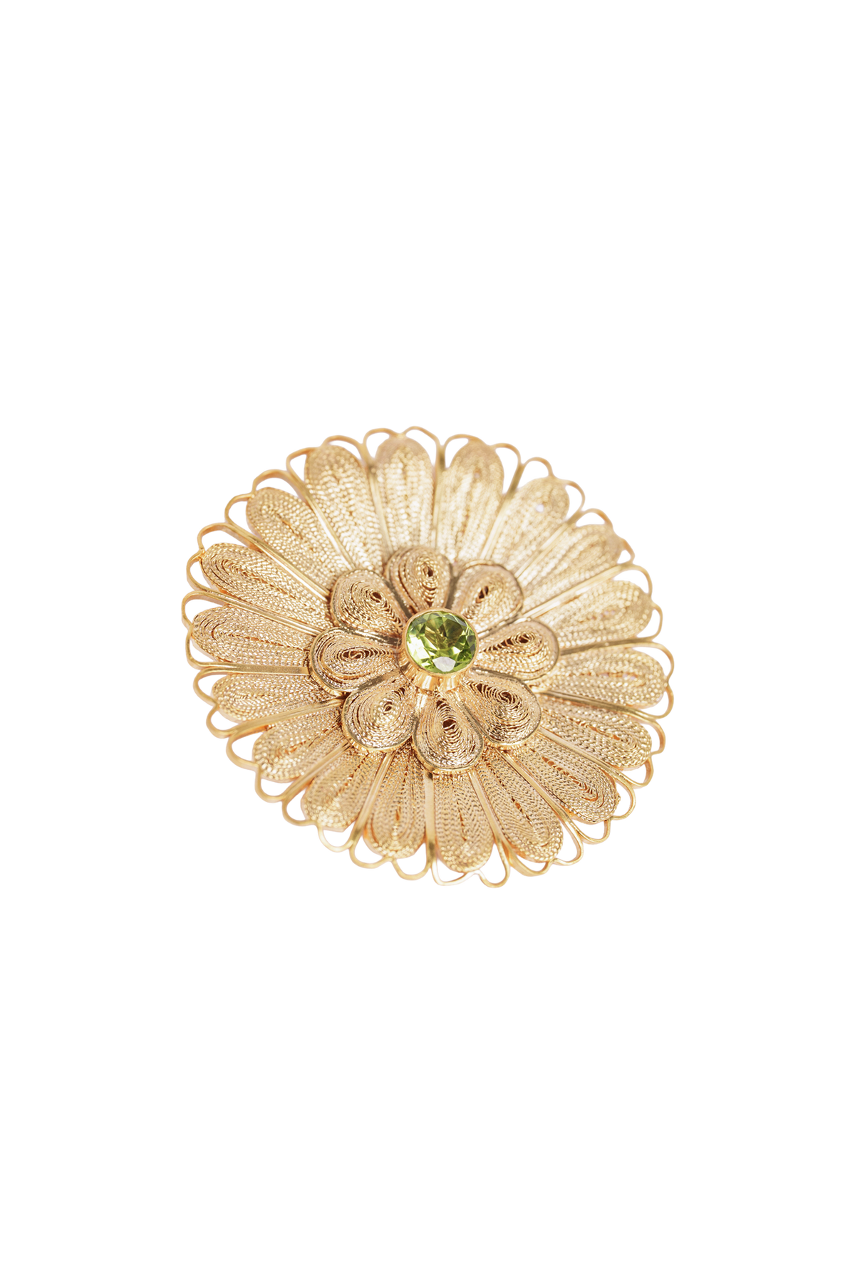 Margarita Peridot broche