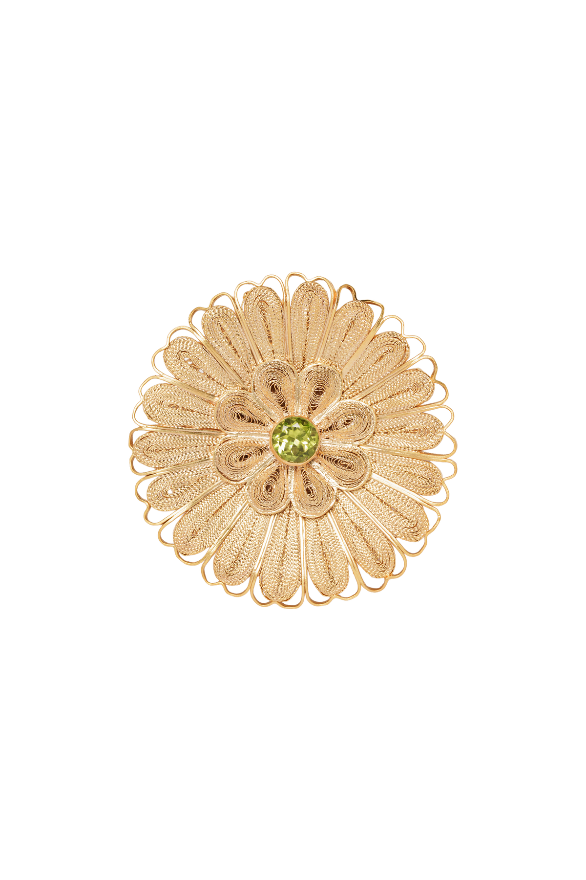 Margarita Peridot broche