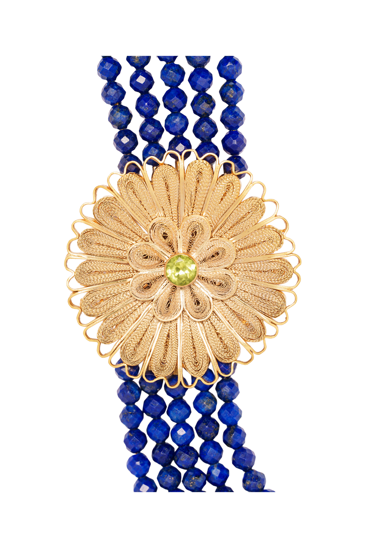 Margarita Peridot  choker