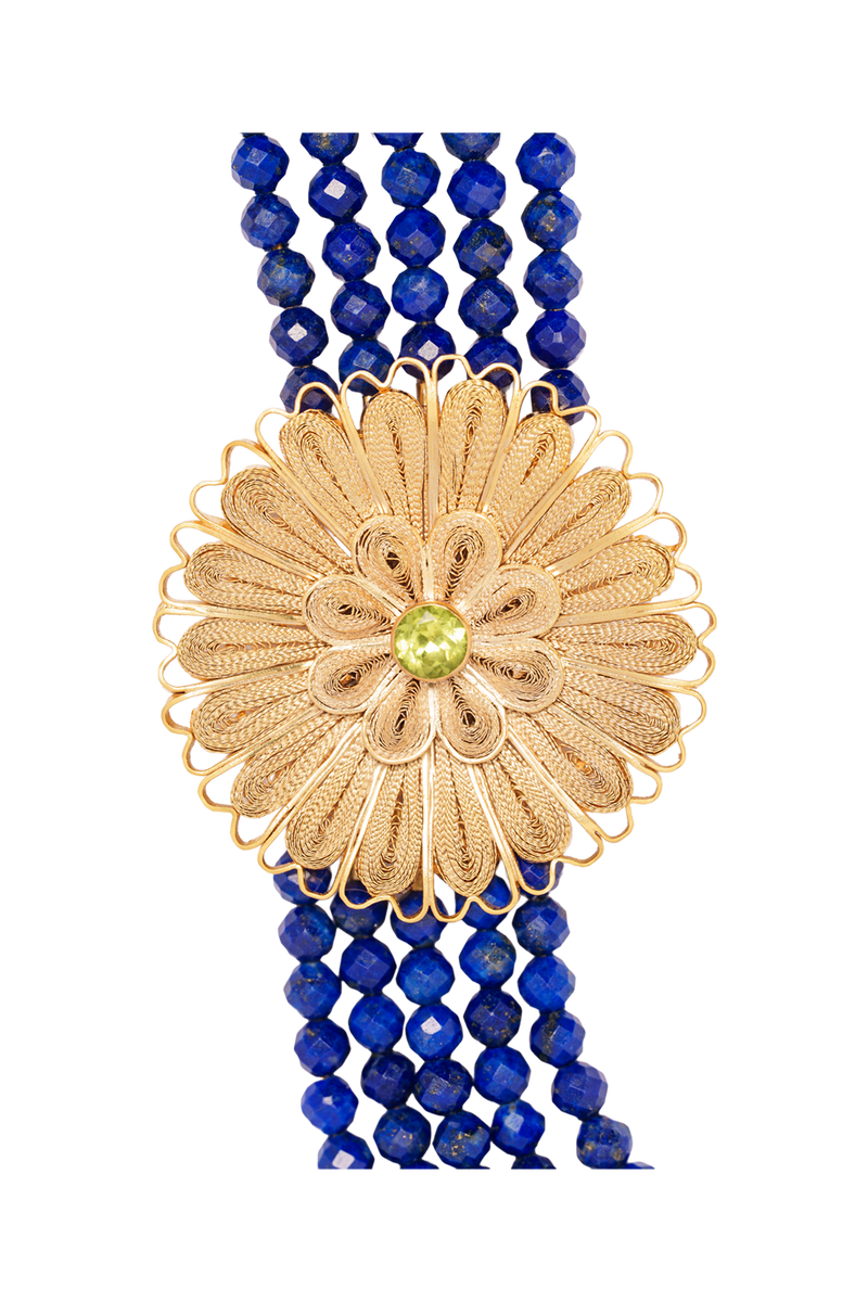 Margarita Peridot  choker