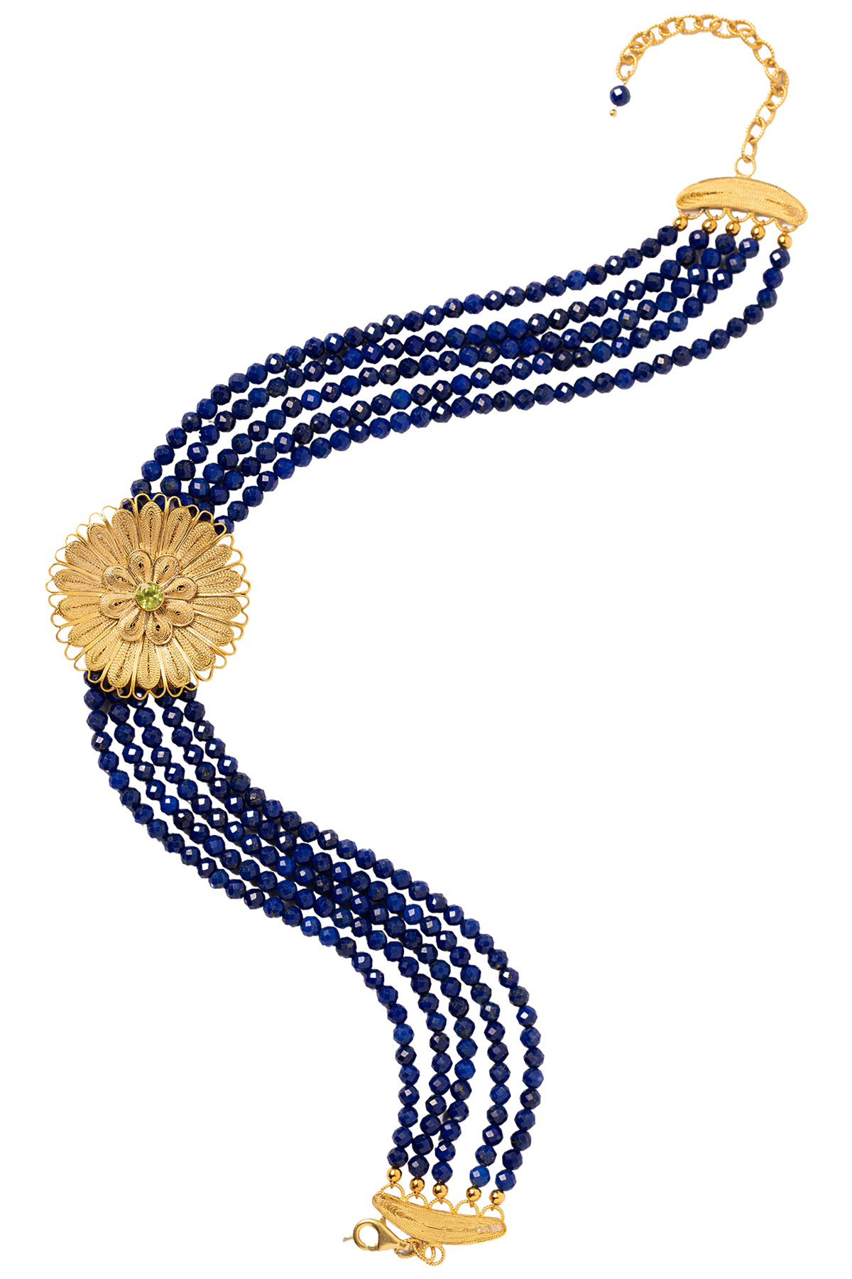 Margarita Peridot  choker
