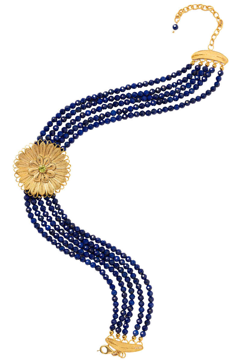 Margarita Peridot  choker