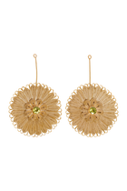 Margarita Peridot Blossom earrings