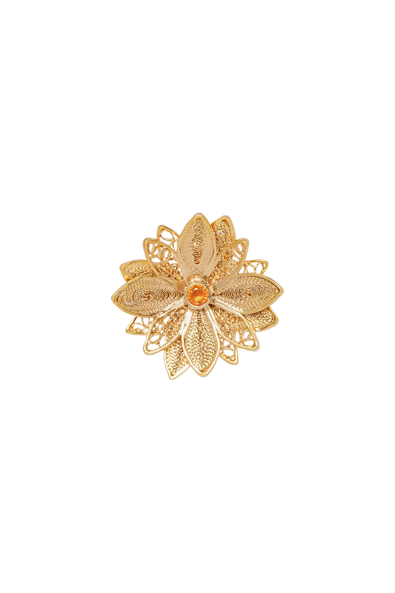 Dahlia Spessartine ring